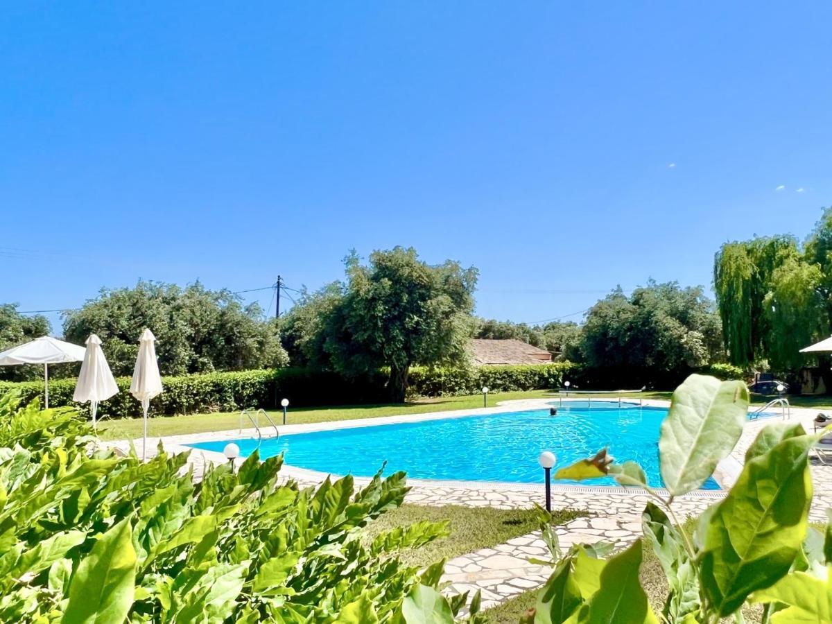 Barbati Beach Minivillas With Pool By Dadovillas Buitenkant foto
