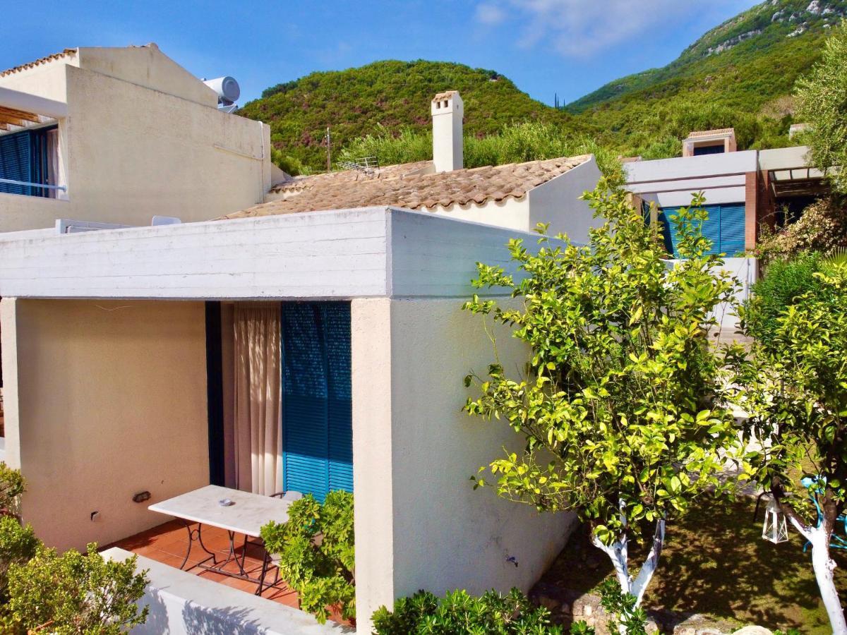 Barbati Beach Minivillas With Pool By Dadovillas Buitenkant foto