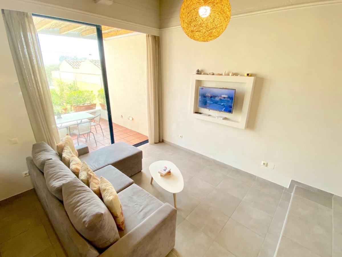 Barbati Beach Minivillas With Pool By Dadovillas Buitenkant foto