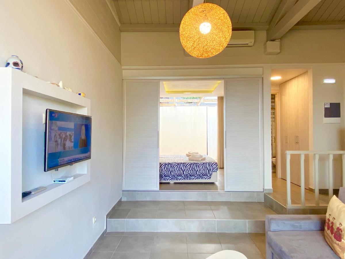Barbati Beach Minivillas With Pool By Dadovillas Buitenkant foto